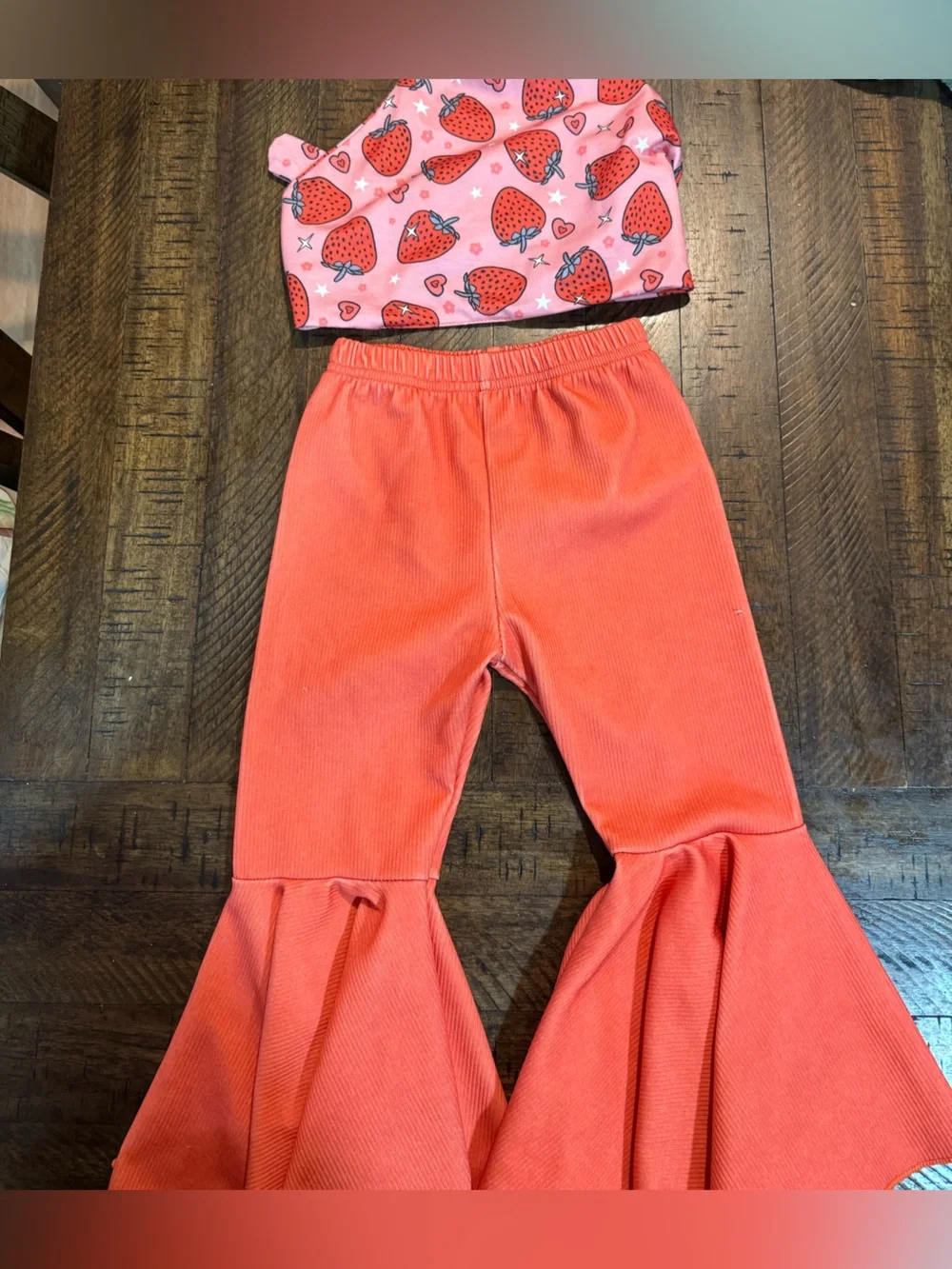 Girls Strawberry Outfit